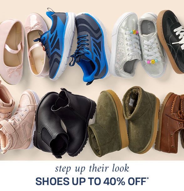 Up to 40% off Shoes