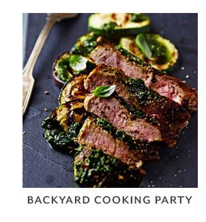 Backyard Cooking Party