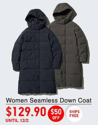 PDP3 - WOMEN SEAMLESS DOWN COAT