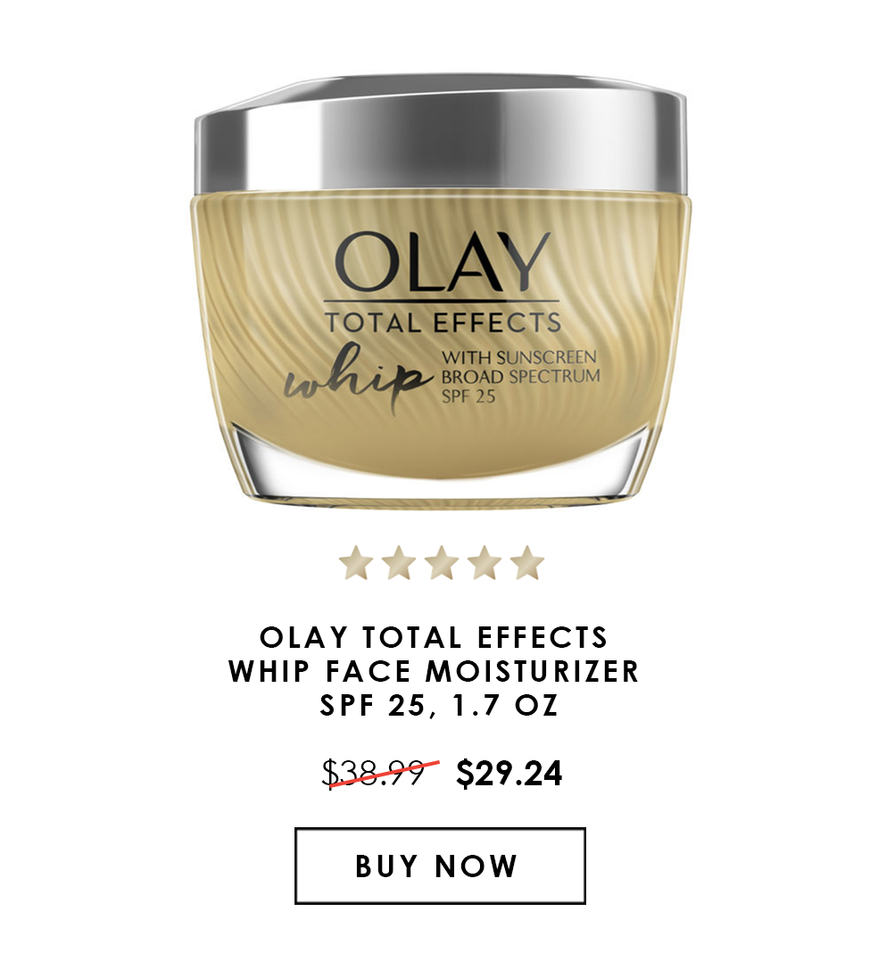 Olay total effects whip face moisturizer SPF 25