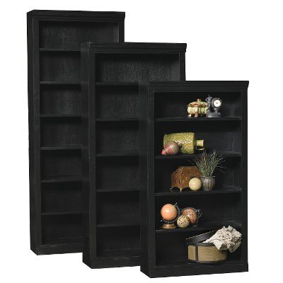 Black 72 Inch Bookcase