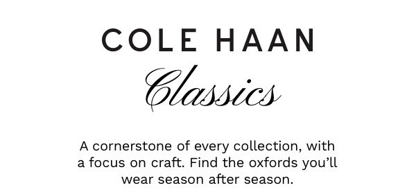 Cole Haan Classics | Shop Oxfords