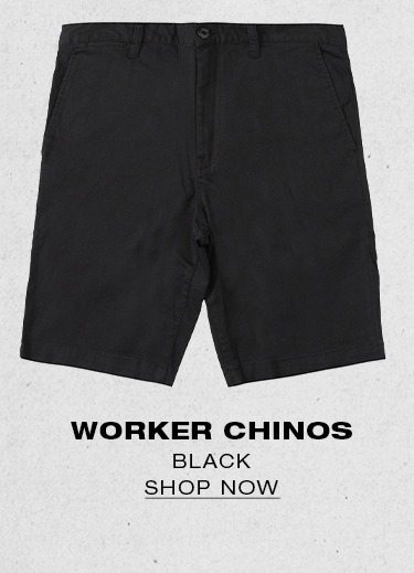 Worker Chinos - Black