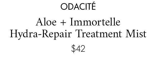 Odacité Aloe + Immortelle Hydra-Repair Treatment Mist $42