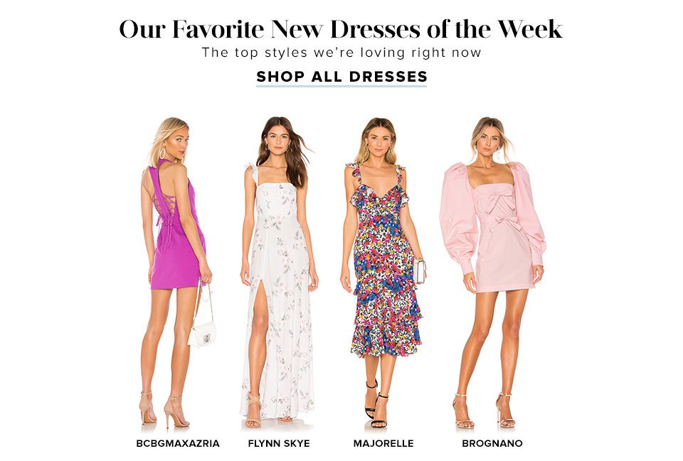 Our Favorite New Dresses of the Week. The top styles we’re loving right now. Shop All Dresses.