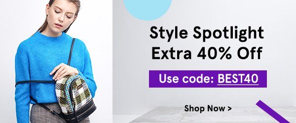 Extra 40% Off with code BEST40