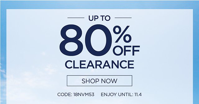 Up to 80% Off Clearance - Shop Now