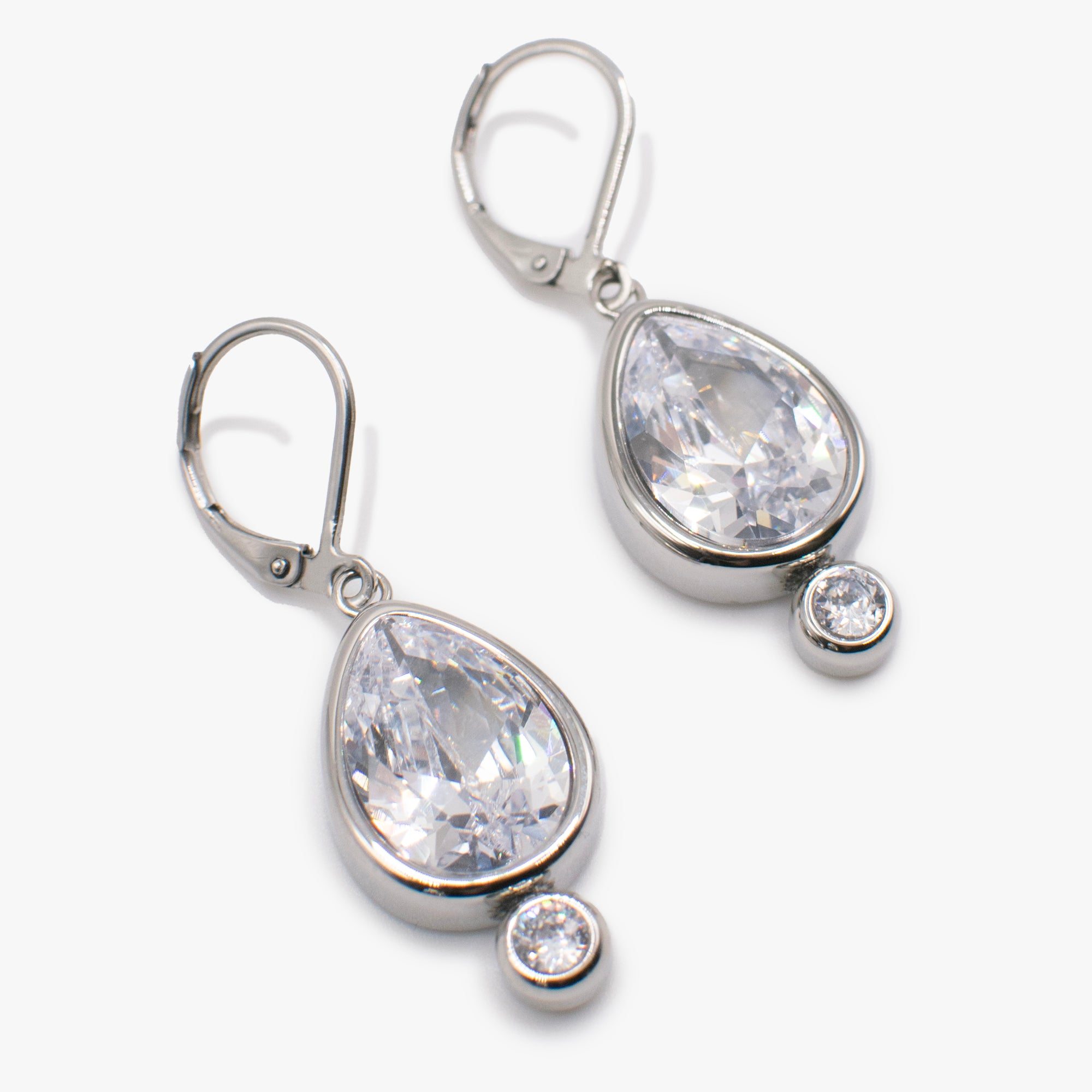 Image of Crystal Drop Earrings