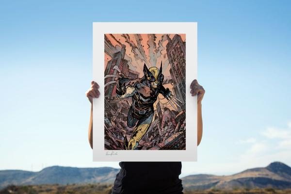 Wolverine Fine Art Print by Vincenzo Riccardi
