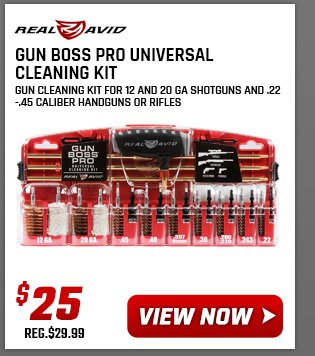 Real Avid Gun Boss Pro Universal Cleaning Kit