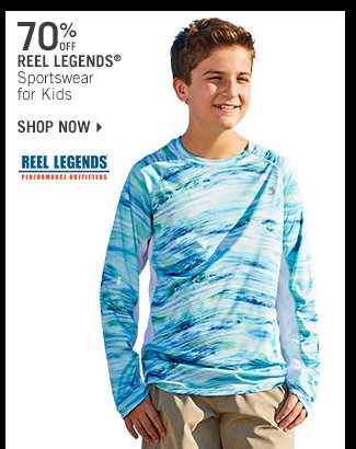 Shop 70% Off Reel Legends for Kids