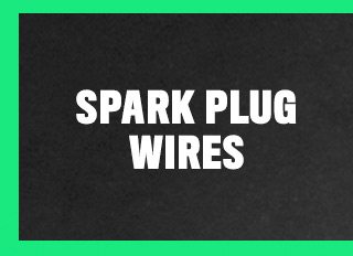 Spark plug wires