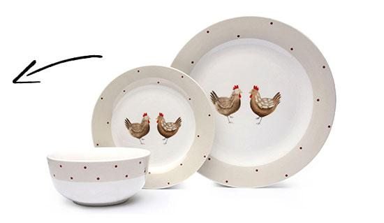 Henrietta 12 Piece Dinner Set