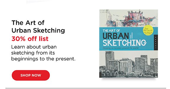 The Art of Urban Sketching - 30% off list