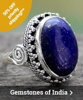 Gemstones of India | 50% off priority shipping!*