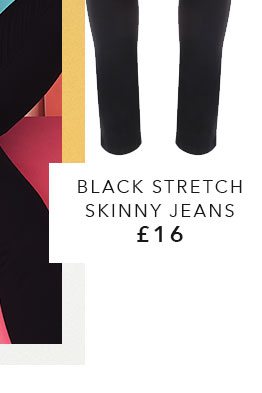 Black stretch jeans