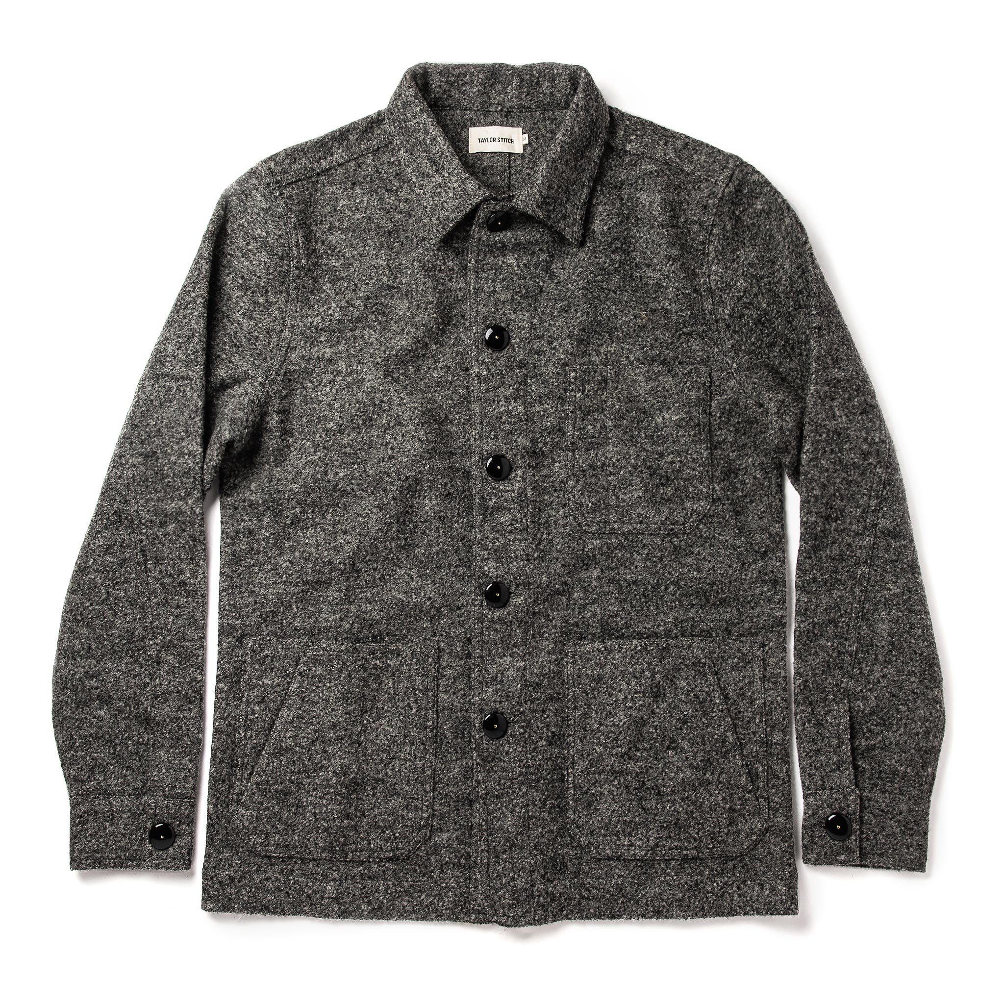 Image of The Ojai Jacket in Charcoal Wool