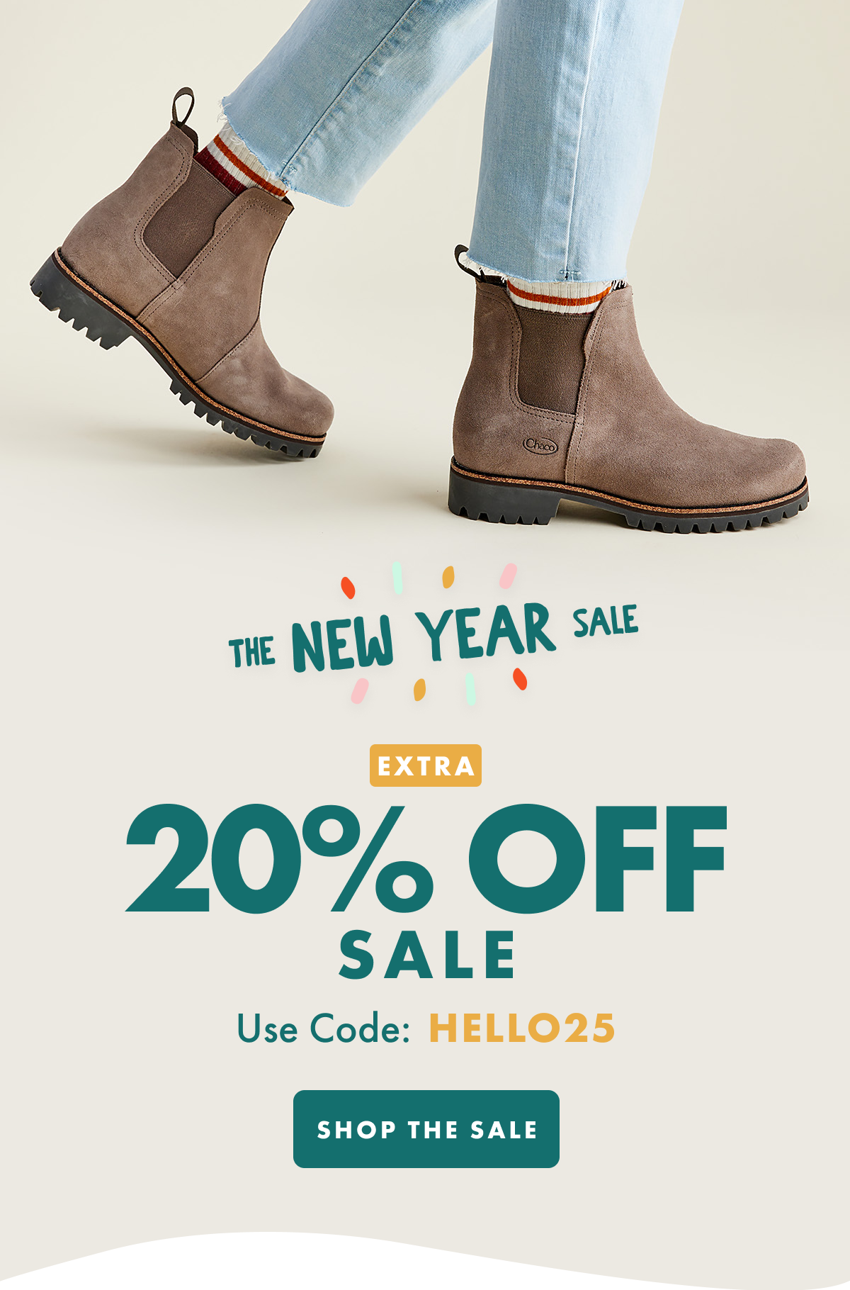 THE NEW YEAR SALE - EXTRA 20% OFF SALE - Use Code: HELLO25 - SHOP THE SALE