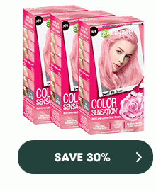 GARNIER COLOR SENSATION - SAVE 30 PERCENT >