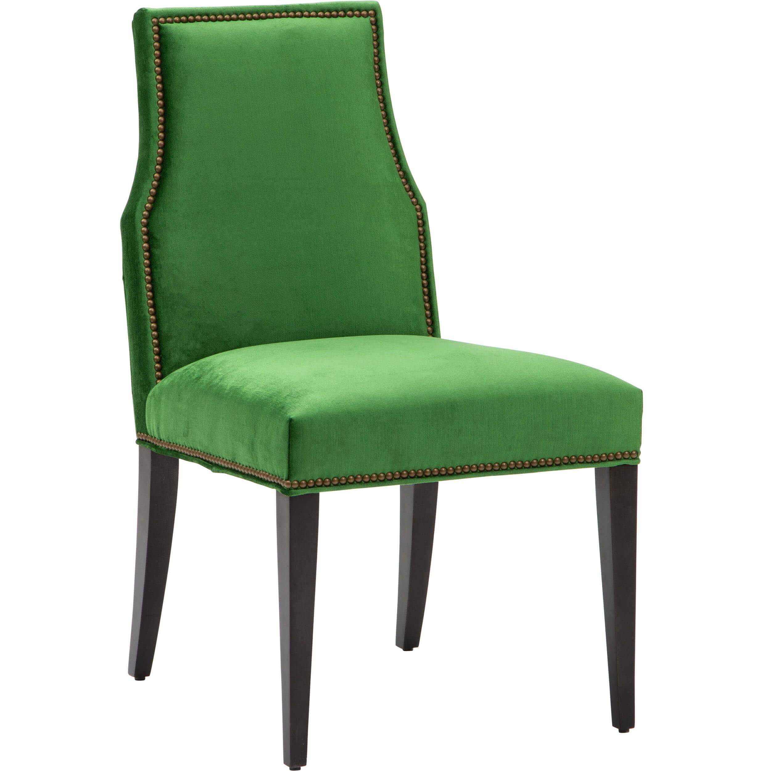 Image of Oliver Side Chair, Brussels Watercress