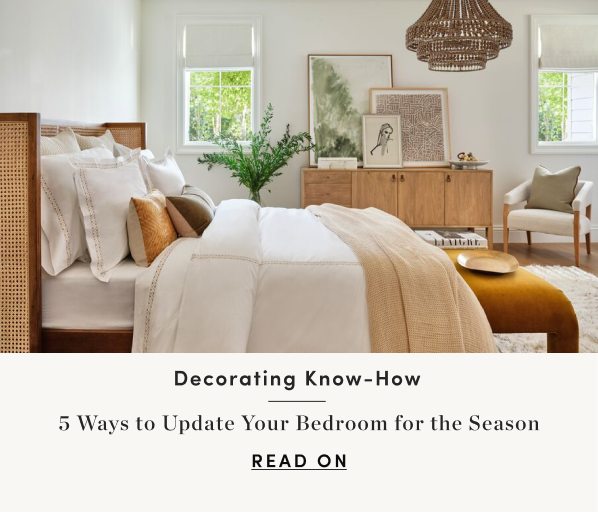 5 Ways to Update Your Bedroom for the Season