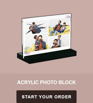 Acrylic Photo Block