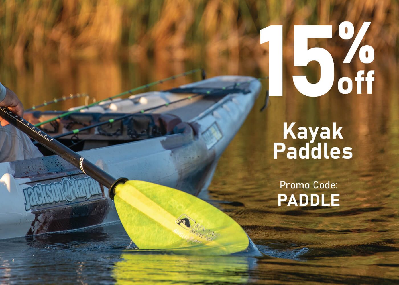 Save 15% on Kayak Paddles