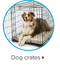 Dog crates.