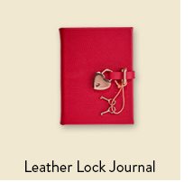 Shop Leather Lock Journal