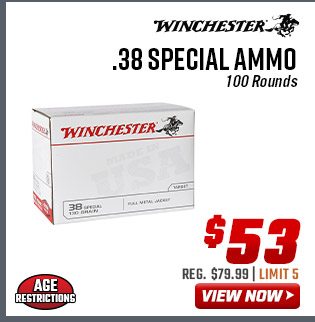 Winchester .38 Special Ammo