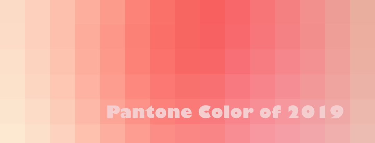 Pantone Color of 2019