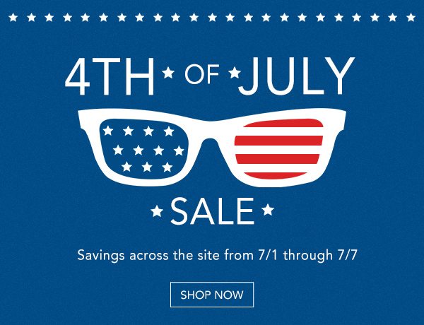 Shop the 4th of July Sale