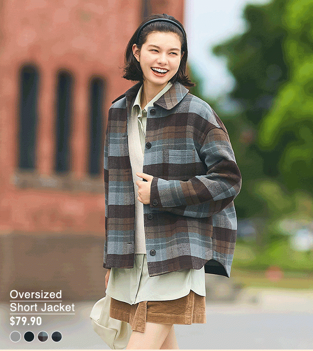 HERO - WOMEN OVERSIZED SHORT JACKET