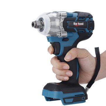 Raitool 18V Cordless Brushless Impact Wrench Screwdriver Stepless Speed Change Switch For 18V Makita Battery