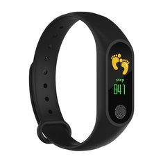 Bakeey M3 Blood Pressure Heart Rate Monitor Smart Wristband