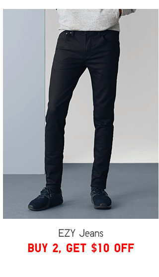 EZY JEANS BUY 2, GET $10 OFF - SHOP MEN