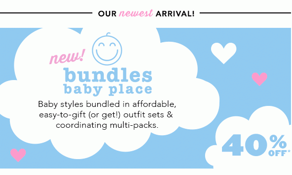 Baby Bundles 40% Off