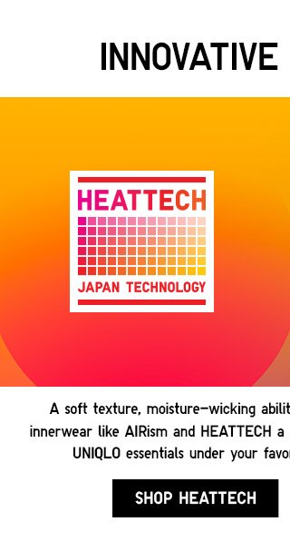 INNOVATIVE INNERWEAR - SHOP HEATTECH