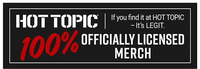If you find it at Hot Topic It's Legit. Hot Topic 100% Offically Licensed Merch