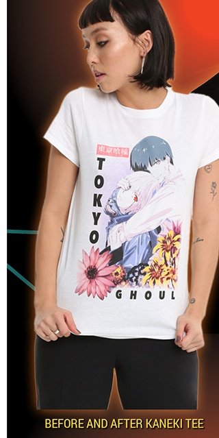 Before and After Kaneki Tee