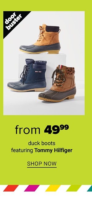 From 49.99 Duck Boots featuring Tommy Hilfiger - Shop Now