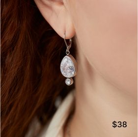 Crystal Drop Earrings | Shop Now