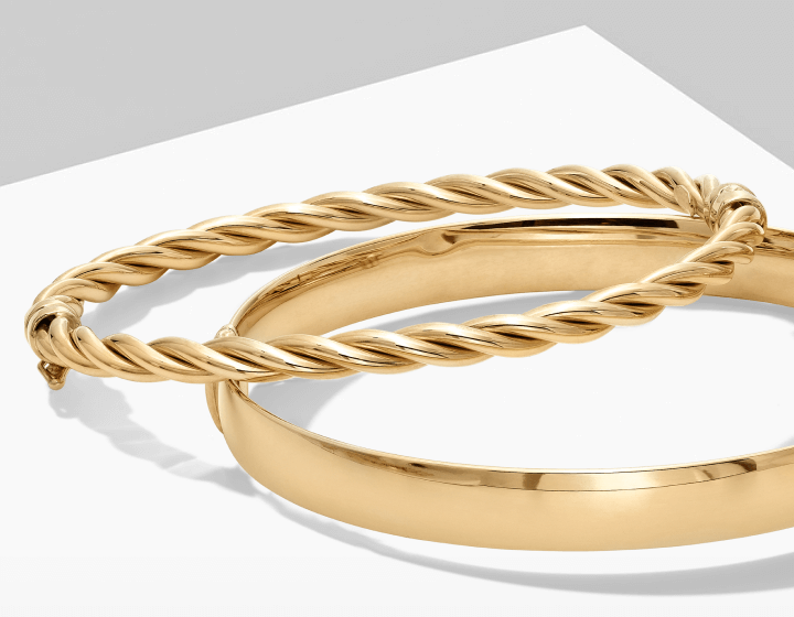 LAYERING GOLD BRACELETS