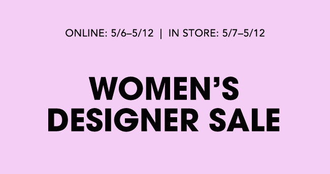 WOMEN'S DESIGNER SALE