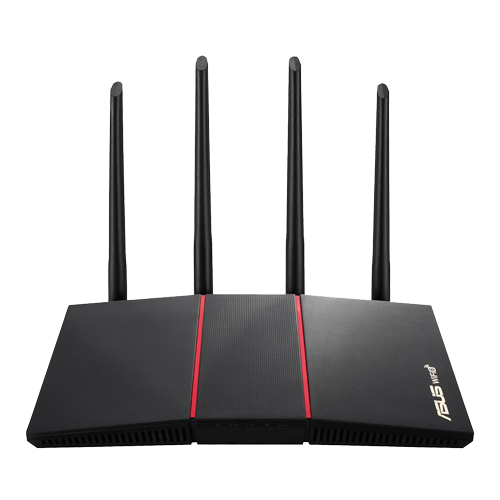 ASUS RT-AX55 AX1800 Dual Band WiFi 6 (802.11ax) Router