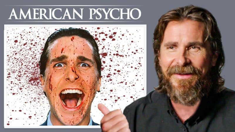 Image may contain: Human, Person, Face, Head, Christian Bale, and Finger