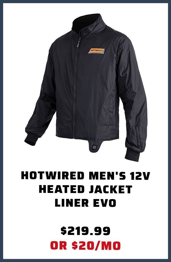 Hotwired Men's 12V heated jacket