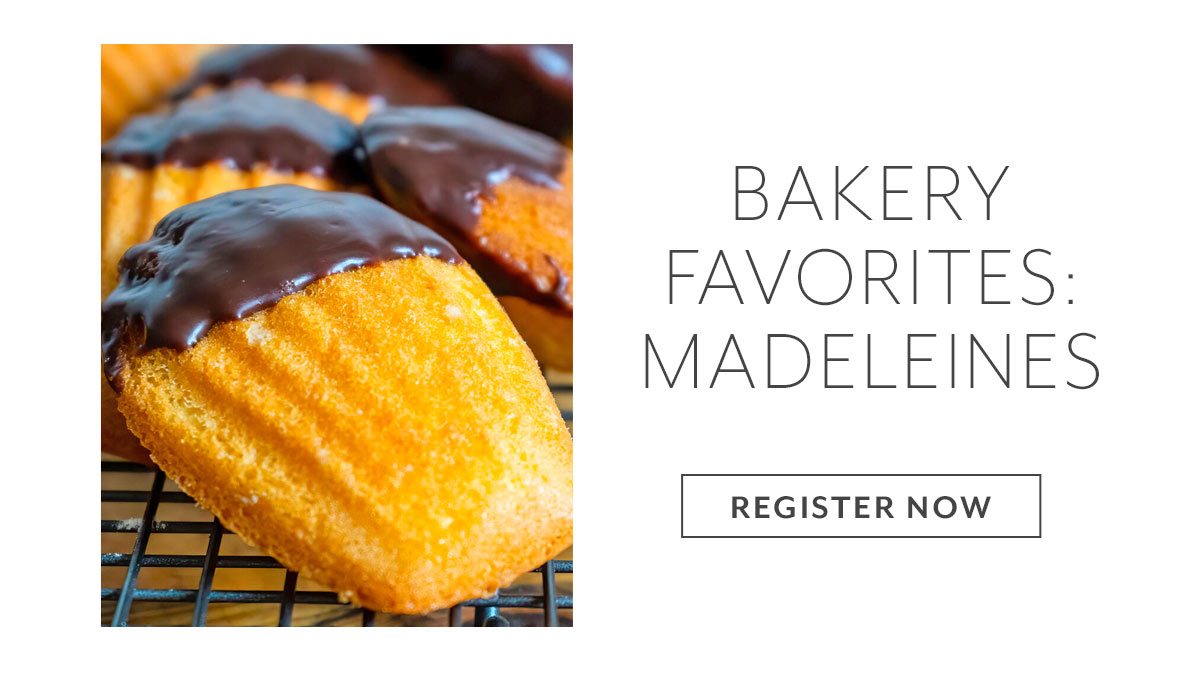 Online Bakery Favorites: Madeleines Eastern Time
