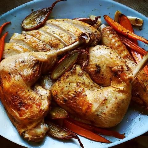 Fast and Juicy Roast Turkey in Parts