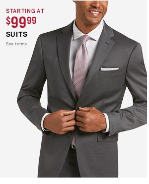 Starting at $99.99 Suits 